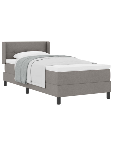 Letto a molle con testiera Talpa 190 x 90 cm Tessuto