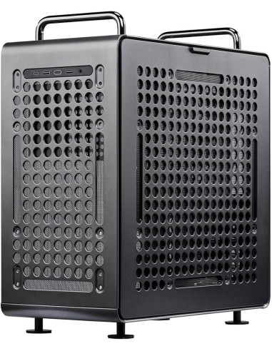 CASE MIDITOWER NO PSU QUBE 540 VETRO SX - ATX MATX MITX - IRON