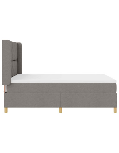 Letto a molle con testiera Talpa 140 x 200 cm Tessuto