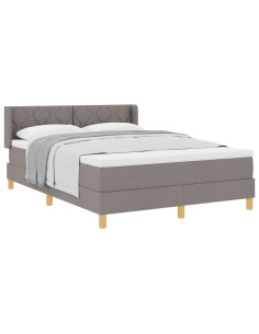 Letto a molle con testiera Talpa 190 x 140 cm Tessuto 2