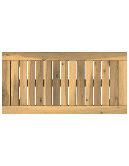 Tavolino da salotto Bianco 60,5 x 30 x 36 cm