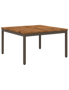 Tavolino da salotto Naturale e Caffè 80 x 80,5 x 45 cm