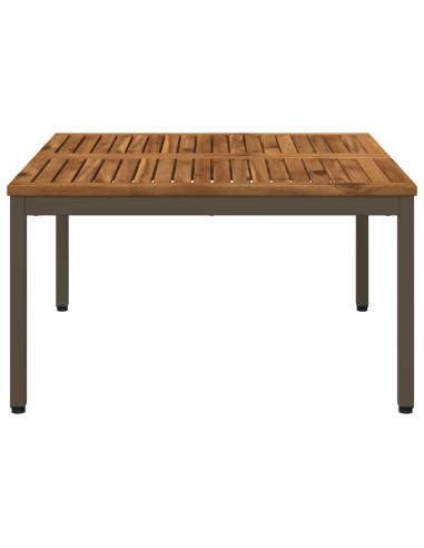 Tavolino da salotto Naturale e Caffè 80 x 80,5 x 45 cm