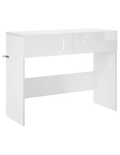 Tavolo consolle Bianco Lucido 96,5 x 38 x 75 cm 2