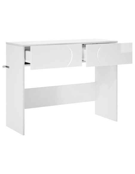Tavolo consolle Bianco Lucido 96,5 x 38 x 75 cm