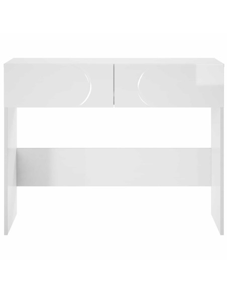 Tavolo consolle Bianco Lucido 96,5 x 38 x 75 cm