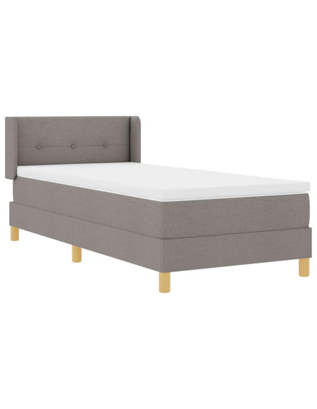 Letto a molle con testiera Talpa 200 x 80 cm Tessuto
