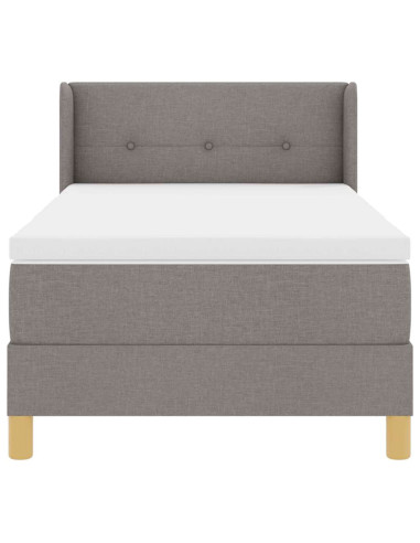 Letto a molle con testiera Talpa 200 x 80 cm Tessuto