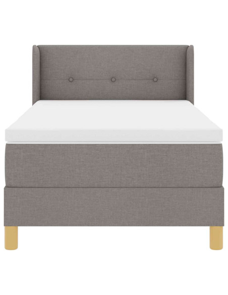 Letto a molle con testiera Talpa 200 x 80 cm Tessuto