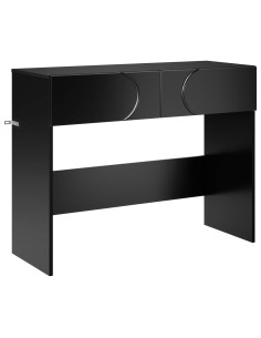 Tavolo consolle Nero 96,5 x 38 x 75 cm Legno ingegnerizzato 2