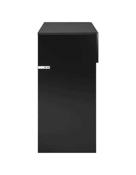 Tavolo consolle Nero 96,5 x 38 x 75 cm Legno ingegnerizzato