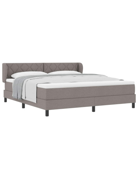 Letto a molle con testiera Talpa 180 x 200 cm Tessuto