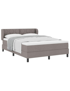 Letto a molle con testiera Talpa 140 x 200 cm Tessuto 2