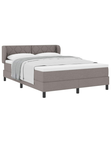 Letto a molle con testiera Talpa 140 x 200 cm Tessuto