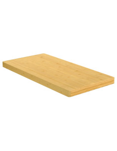 Piano del Tavolo 40x80x4 cm in Bambù