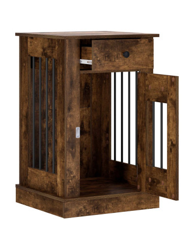 Mobile da cassa per cani Rovere Fumo 50 x 47,5 x 80 cm