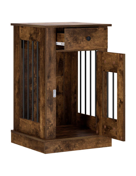 Mobile da cassa per cani Rovere Fumo 50 x 47,5 x 80 cm
