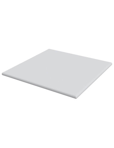 Topper per materasso Bianco 200 x 200 cm Tessuto Jacquard