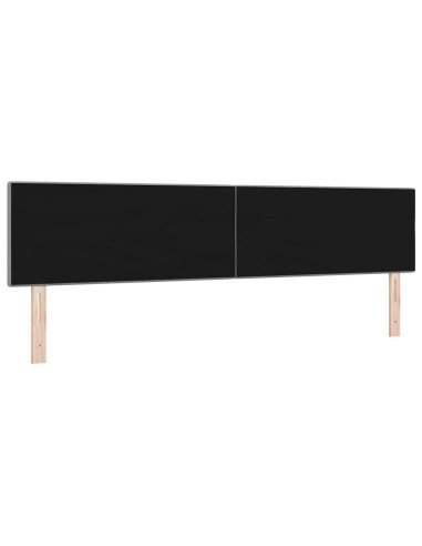 Testiera regolabile in altezza Grigio chiaro 200 cm Tessuto