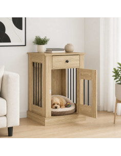 Mobile da cassa per cani Rovere Sonoma 50 x 47,5 x 80 cm