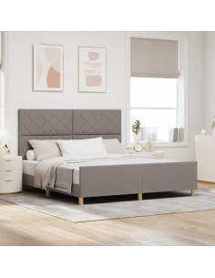 Struttura del letto con testiera Talpa 180 x 200 cm Tessuto