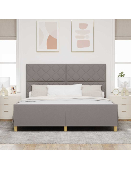 Struttura del letto con testiera Talpa 180 x 200 cm Tessuto