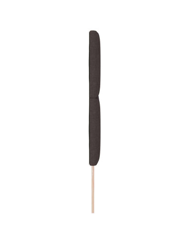 Testiera Marrone Scuro 160 cm Tessuto