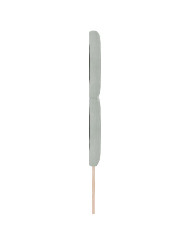 Testiera Grigio chiaro 160 cm Velluto