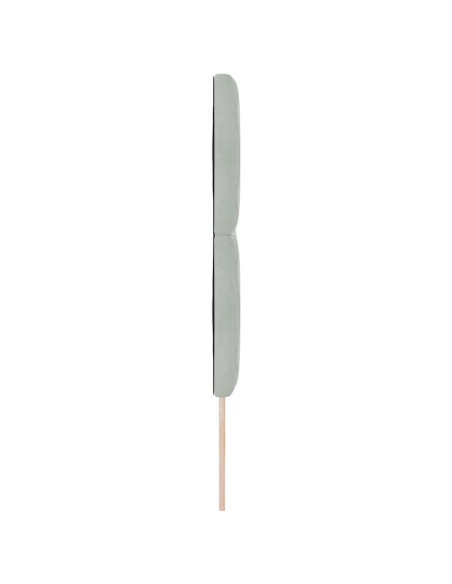 Testiera Grigio chiaro 160 cm Velluto