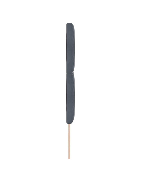 Testiera Grigio scuro 160 cm Velluto