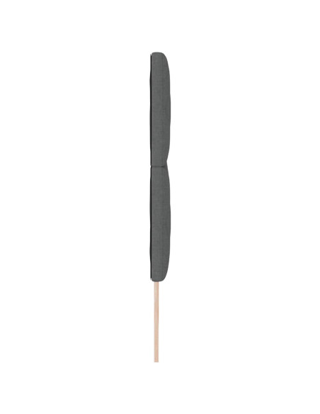 Testiera Grigio scuro 180 cm Tessuto