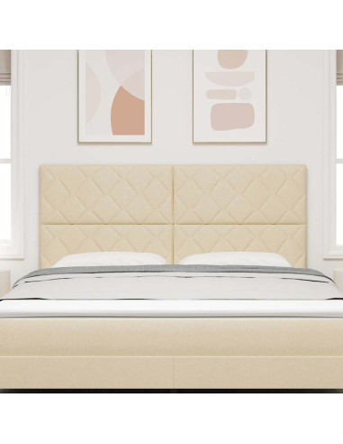 Testiera Crema 180 cm Tessuto