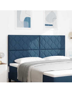 Testiera Blu Scuro 180 cm Tessuto
