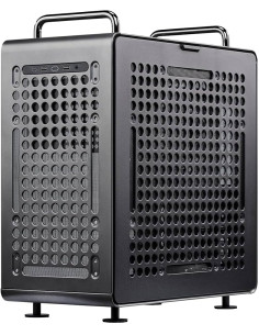 CASE MIDITOWER NO PSU QUBE 540 VETRO SX - ATX MATX MITX - IRON