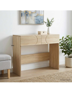 Tavolo consolle Rovere Sonoma 96,5 x 38 x 75 cm