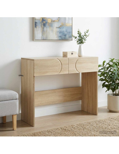 Tavolo consolle Rovere Sonoma 96,5 x 38 x 75 cm