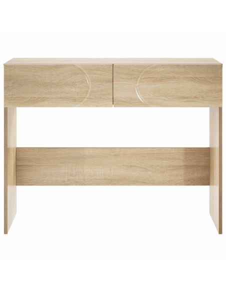 Tavolo consolle Rovere Sonoma 96,5 x 38 x 75 cm