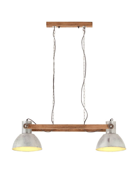 Lampada a Sospensione Industriale 25 W Argento 109 cm E27