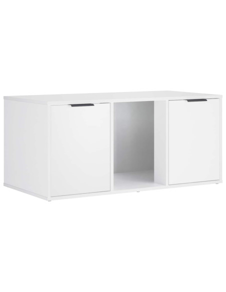Mobile per gatti Bianco 100 x 49 x 45 cm Legno ingegnerizzato