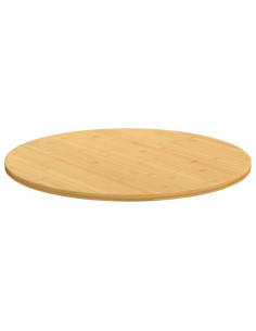 Piano del Tavolo Ø90x1,5 cm in Bambù