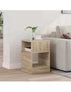 Tavolino Rovere Sonoma 30,5 x 30 x 45 cm Legno ingegnerizzato