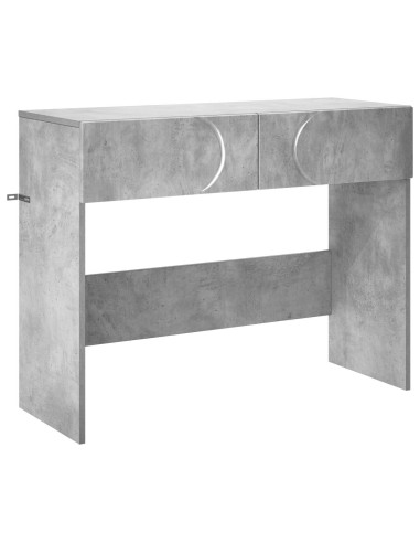 Tavolo consolle Grigio Cemento 96,5 x 38 x 75 cm