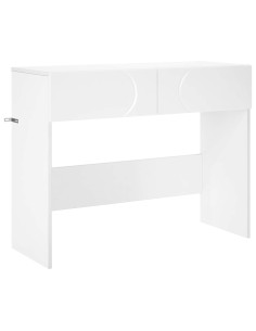 Tavolo consolle Bianco 96,5 x 38 x 75 cm Legno ingegnerizzato 2