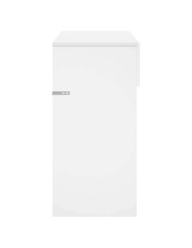 Tavolo consolle Bianco 96,5 x 38 x 75 cm Legno ingegnerizzato