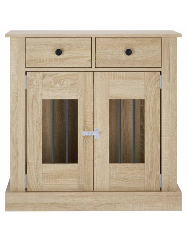 Mobile da cassa per cani Rovere Sonoma 80 x 47,5 x 80 cm