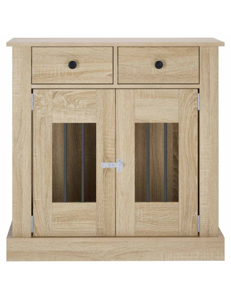 Mobile da cassa per cani Rovere Sonoma 80 x 47,5 x 80 cm
