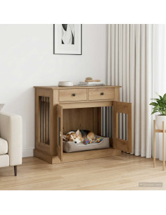 Mobile da cassa per cani Rovere Artigianale 90 x 47,5 x 80 cm