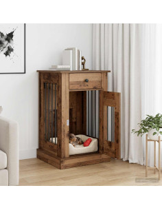 Mobile da cassa per cani Legno antico 50 x 47,5 x 80 cm