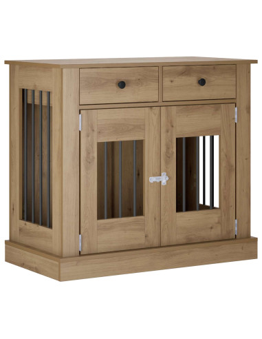 Mobile da cassa per cani Rovere Artigianale 90 x 47,5 x 80 cm