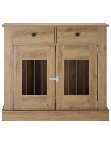 Mobile da cassa per cani Rovere Artigianale 90 x 47,5 x 80 cm